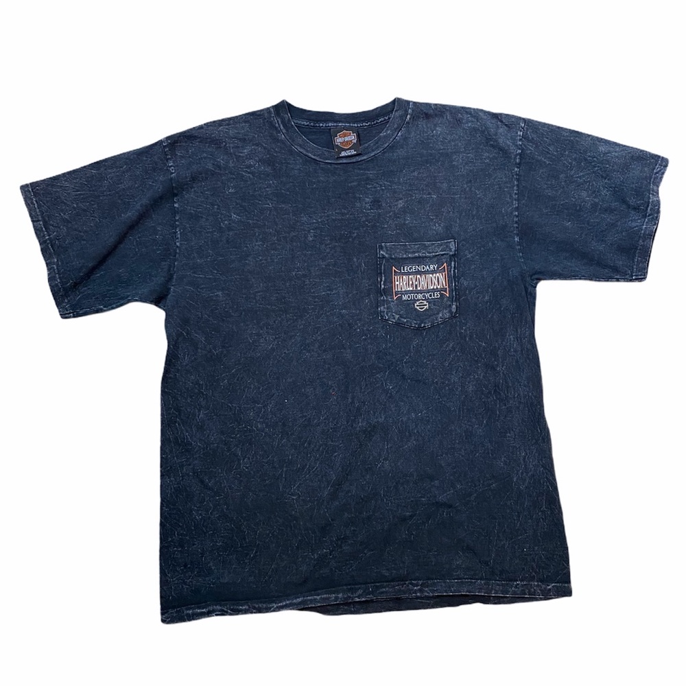 Harley Davidson Tee Tilley Statesville NC washed